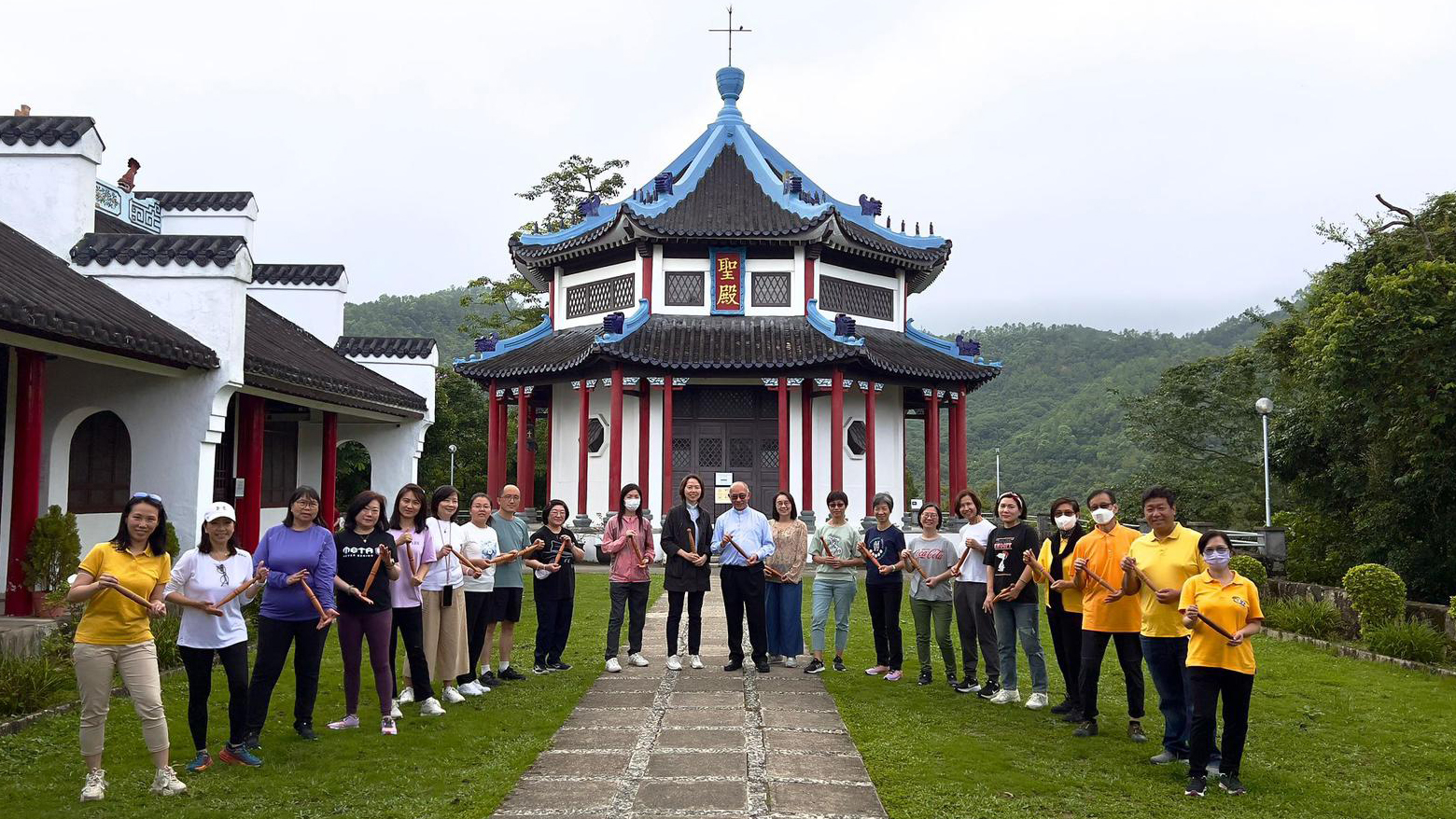 志明神父與不同基督宗教人士分享太極靈修的面面觀